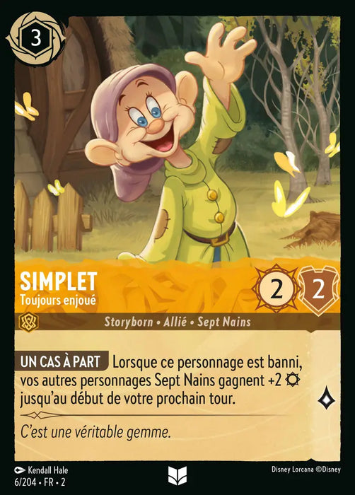 Simplet - Toujours enjoué (6/204) - Inhabituelle