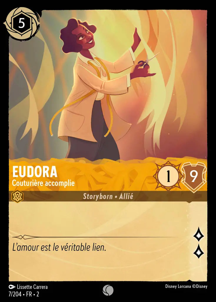 Eudora - Couturière accomplie (7/204) - Commune - Cold Foil