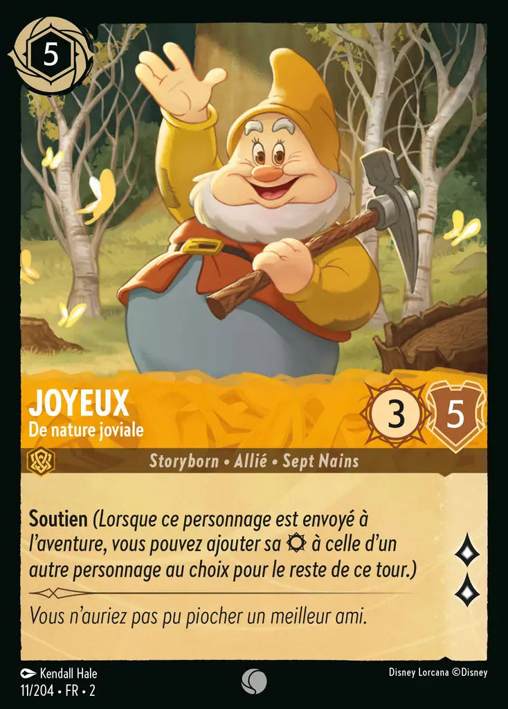 Joyeux - De nature joviale (11/204) - Commune - Cold Foil