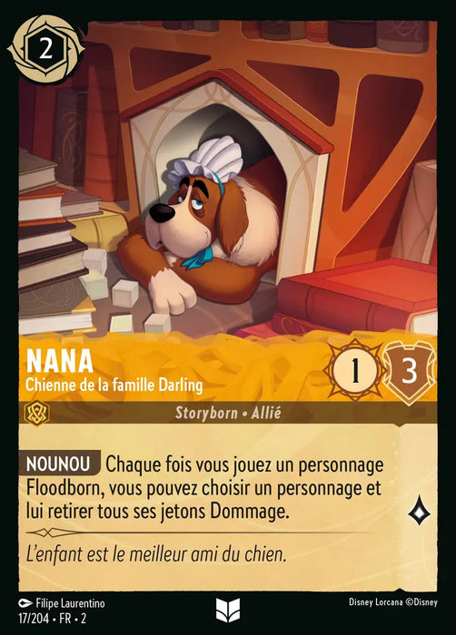 Nana - Chienne de la famille Darling (17/204) - Inhabituelle - Cold Foil