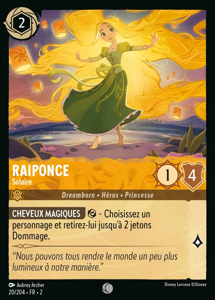 Raiponce - Solaire (20/204) - Commune