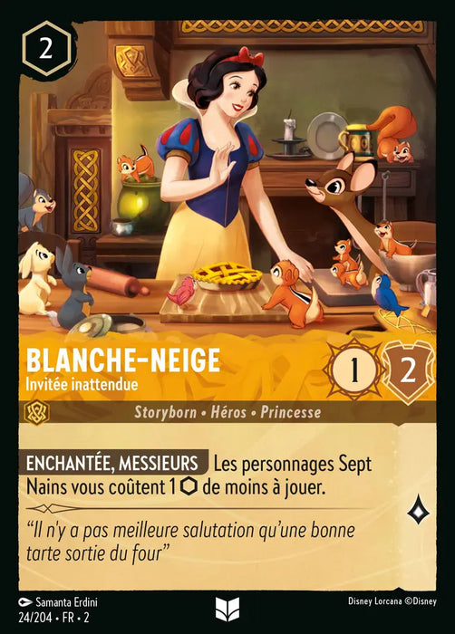Blanche-Neige - Invitée inattendue (24/204) - Inhabituelle - Cold Foil