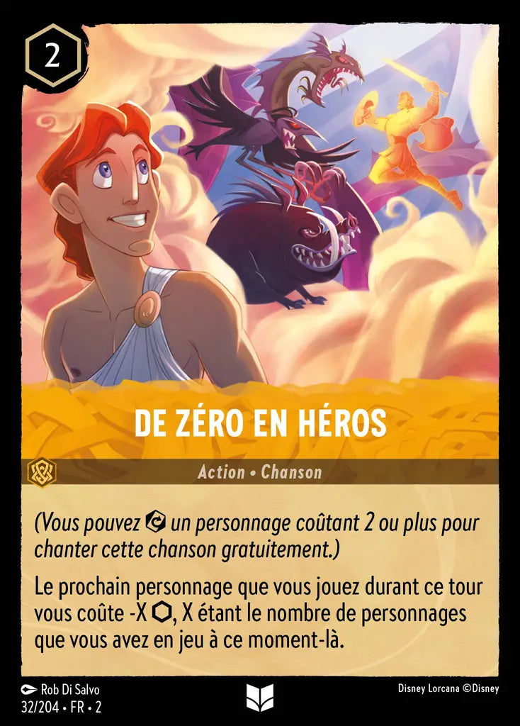 De zéro en héros (32/204) - Inhabituelle - Cold Foil