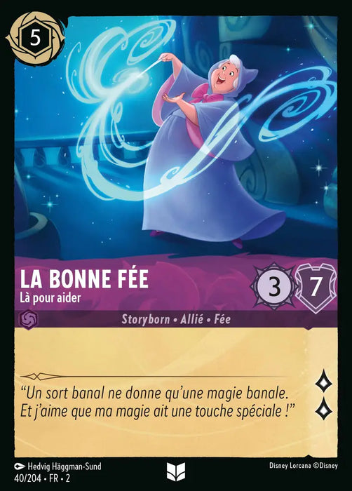 La bonne fée - Là pour aider (40/204) - Inhabituelle - Cold Foil