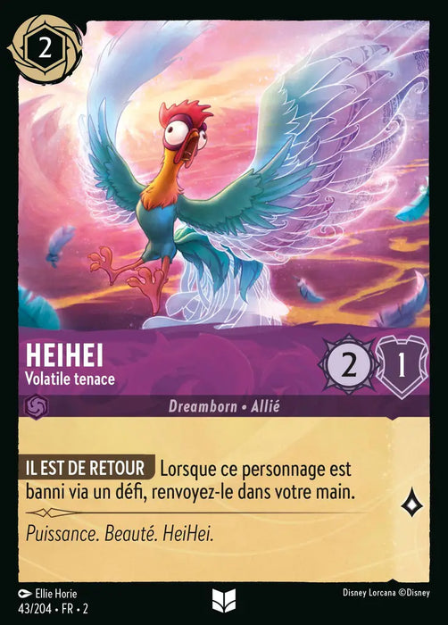 HeiHei - Volatile tenace (43/204) - Inhabituelle