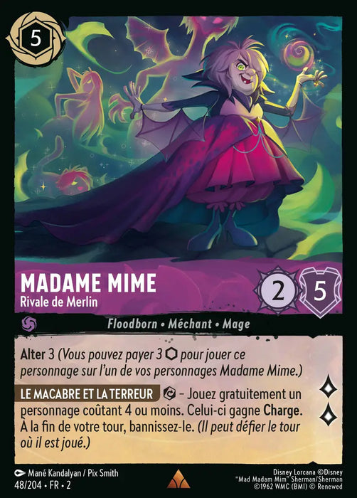 Madame Mime - Rivale de Merlin (48/204) - Rare - Cold Foil