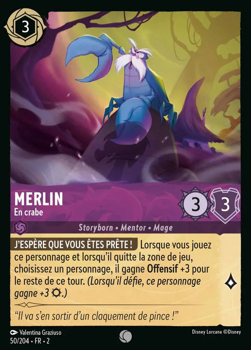 Merlin - En crabe (50/204) - Commune