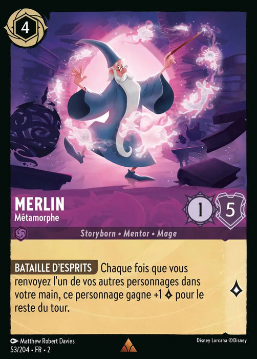 Merlin - Métamorphe (53/204) - Rare