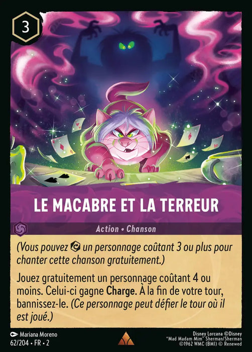 Le macabre et la terreur (62/204) - Rare - Cold Foil