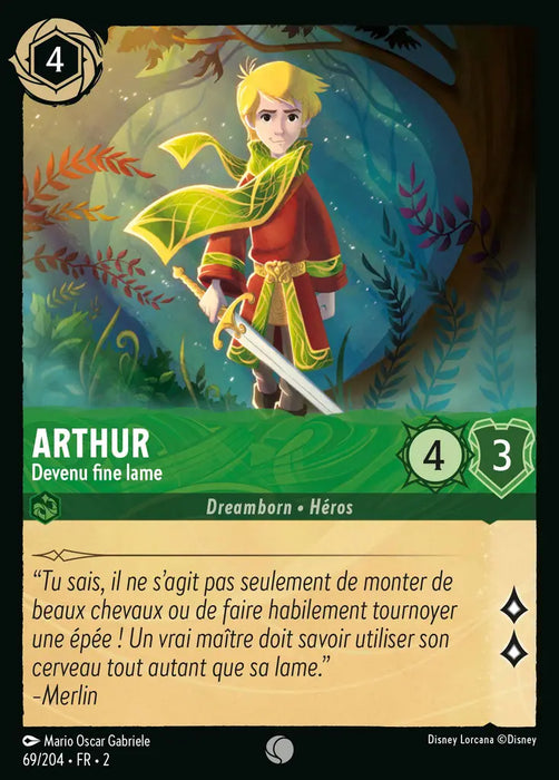 Arthur - Devenu fine lame (69/204) - Commune - Cold Foil