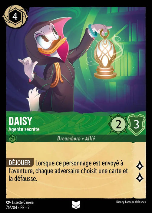 Daisy - Agente secrète (76/204) - Inhabituelle - Cold Foil