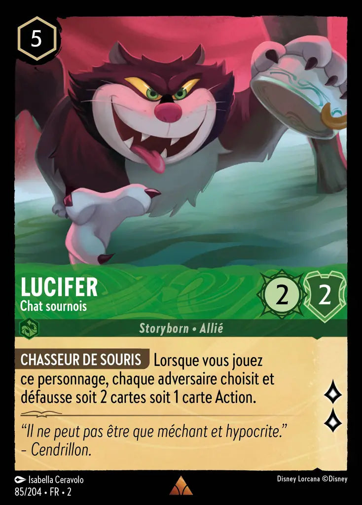 Lucifer - Chat sournois (85/204) - Rare
