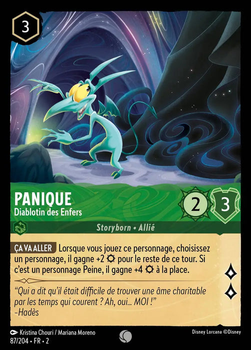 Panique - Diablotin des Enfers (87/204) - Commune