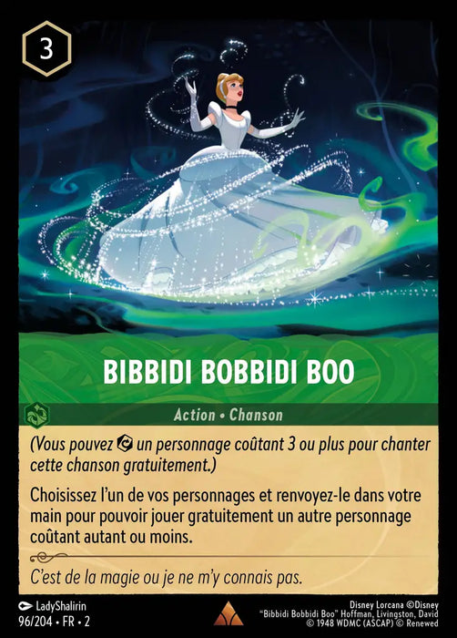 Bibbidi Bobbidi Boo (96/204) - Rare - Cold Foil