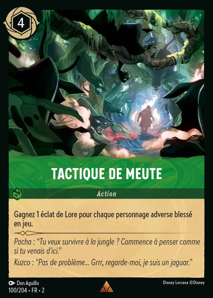 Tactique de meute (100/204) - Rare - Cold Foil