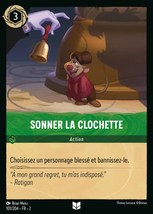 Sonner la clochette (101/204) - Inhabituelle