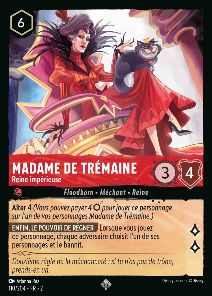 Madame de Trémaine - Reine impérieuse (110/204) - Très Rare