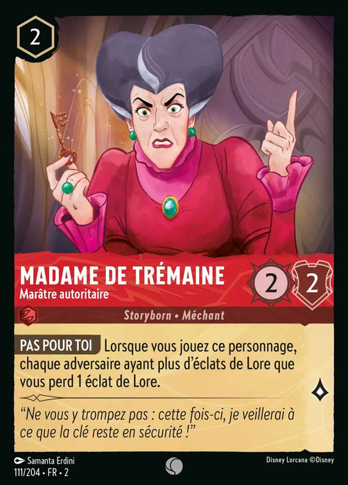 Madame de Trémaine - Maître autoritaire (111/204) - Commune - Cold Foil