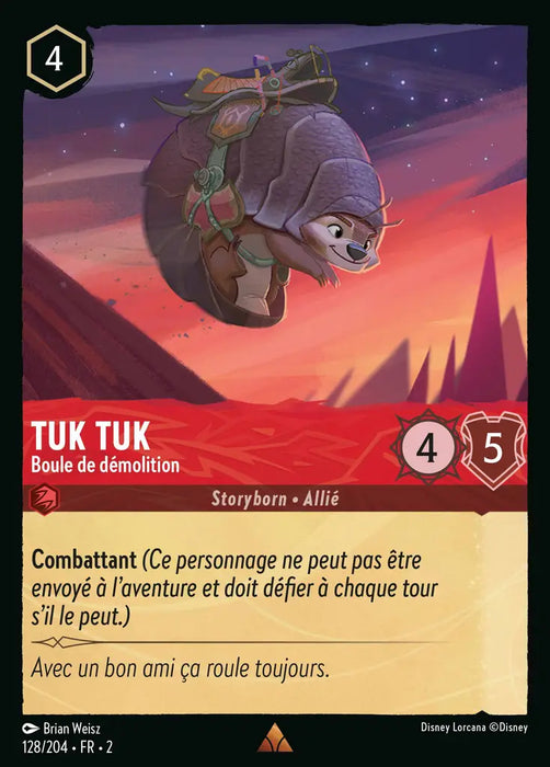 Tuk Tuk - Boule de démolition (128/204) - Rare