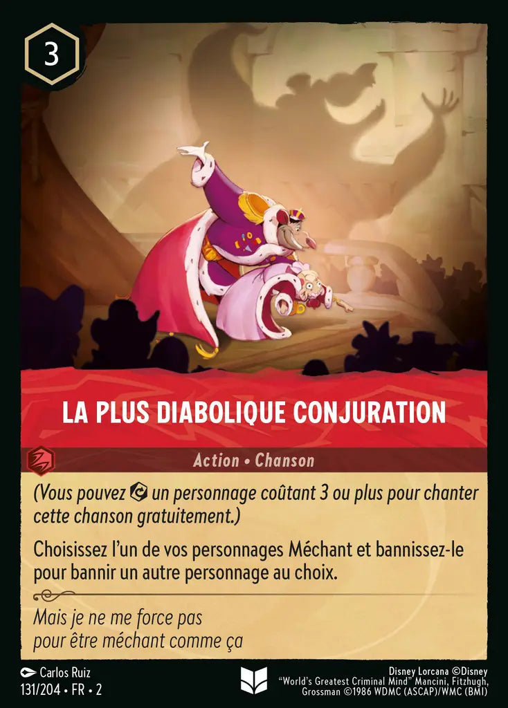 La Plus Diabolique Conjuration (131/204) - Inhabituelle - Cold Foil