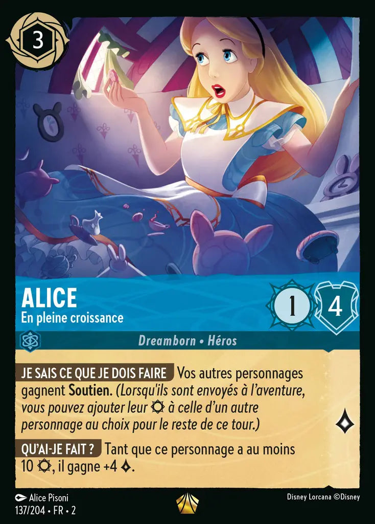 Alice - En pleine croissance (137/204) - Légendaire - Cold Foil