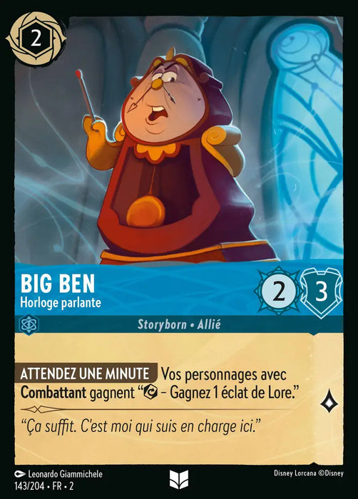 Big Ben - Horloge parlante (143/204) - Inhabituelle - Cold Foil