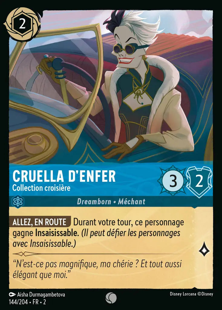 Cruella d'Enfer - Collection croisière (144/204) - Commune