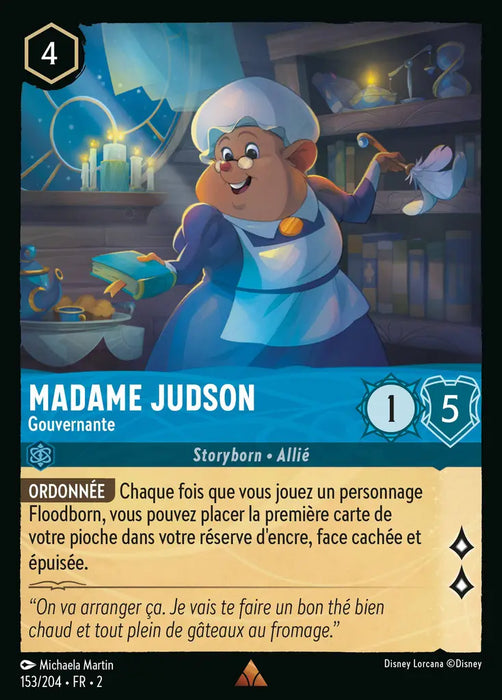 Madame Judson - Gouvernante (153/204) - Rare