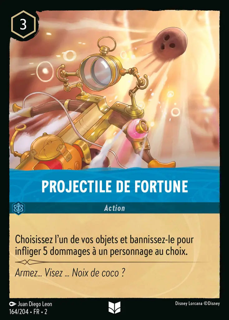 Projectile de fortune (164/204) - Inhabituelle - Cold Foil