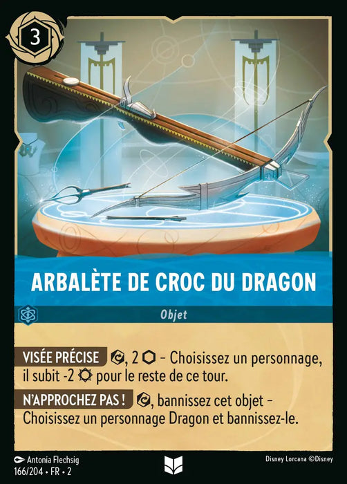 Arbalète de Croc du Dragon (166/204) - Inhabituelle - Cold Foil