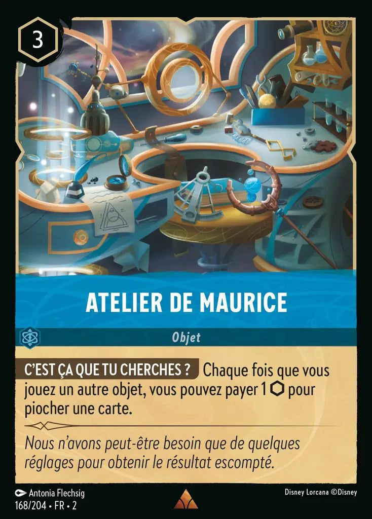 Atelier de Maurice (168/204) - Rare - Cold Foil