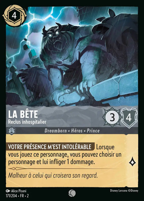 La Bête - Reclus inhospitalier (171/204) - Commune - Cold Foil