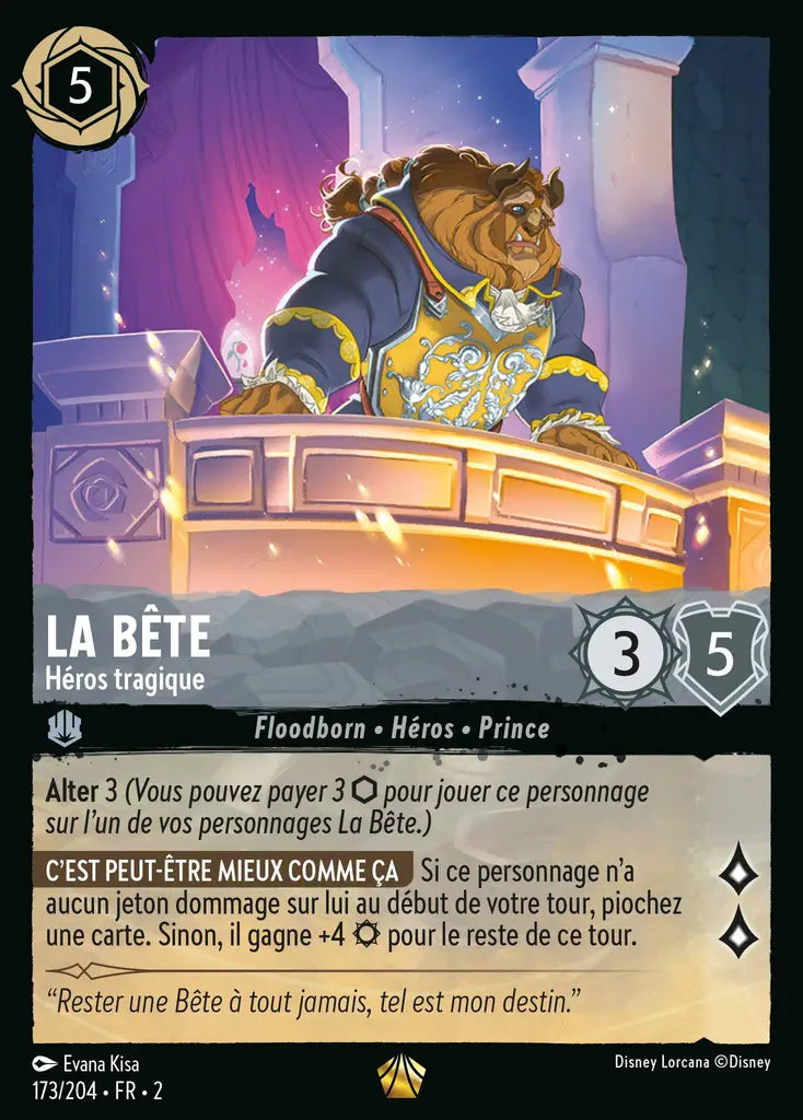 La Bête - Héros tragique (173/204) - Légendaire - Cold Foil