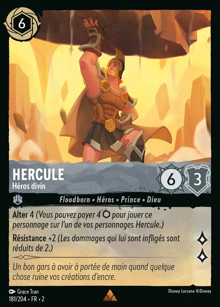 Hercule - Héros divin (181/204) - Rare - Cold Foil