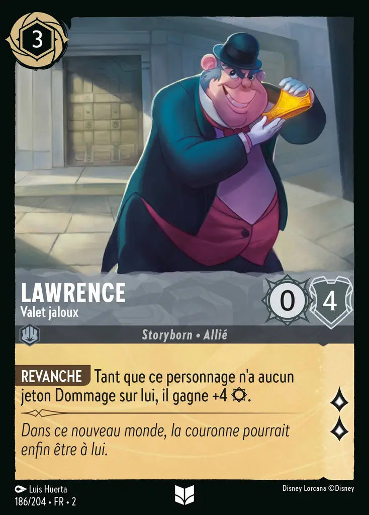 Lawrence - Valet jaloux (186/204) - Inhabituelle