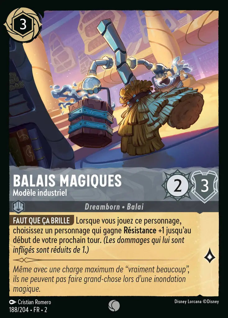 Balais magiques - Modèle industriel (188/204) - Commune - Cold Foil