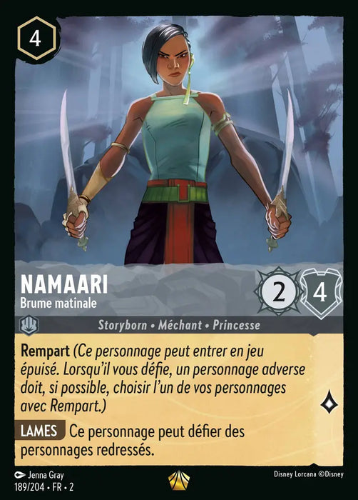 Namaari - Brume matinale (189/204) - Légendaire - Cold Foil