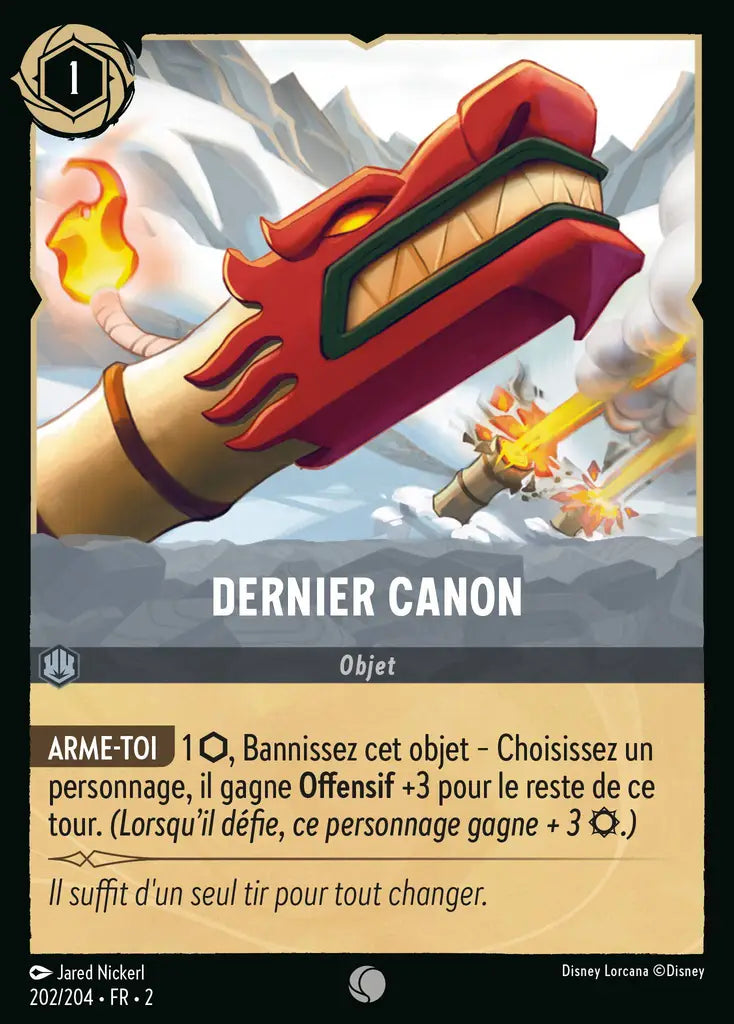 Dernier canon (202/204) - Commune - Cold Foil
