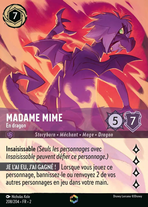 Madam Mime - En dragon (Enchantée) (208/204) - Enchantée - Holofoil