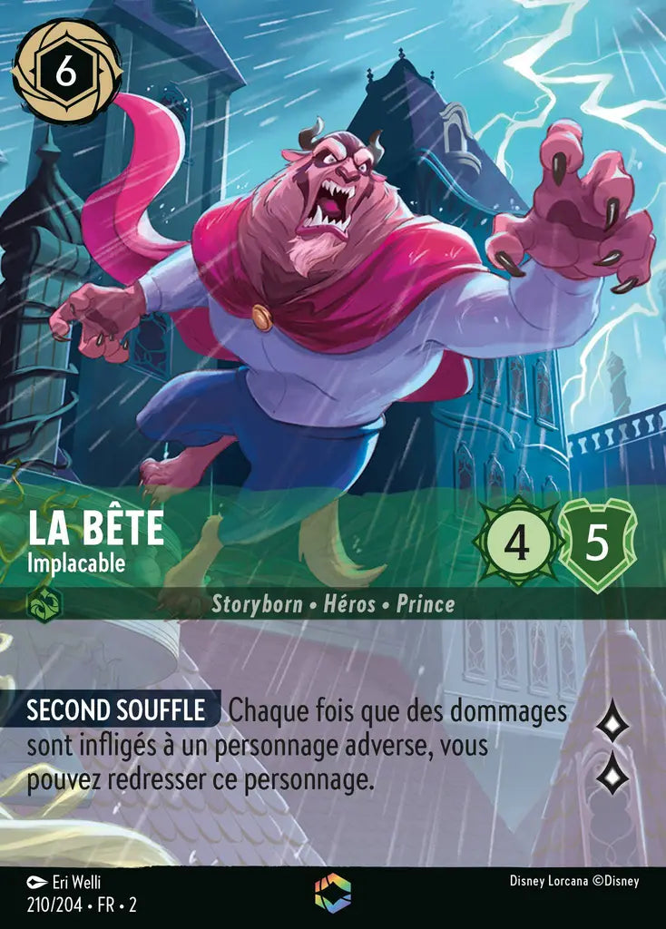 La Bête - Implacable (Enchantée) (210/204) - Enchantée - Holofoil