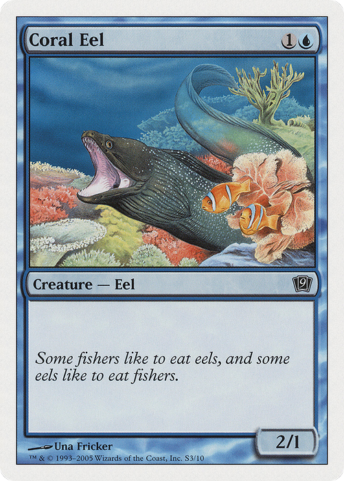 Coral Eel (9ED-0S3) - common
