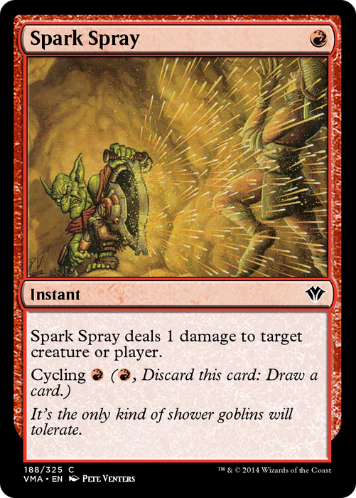Spark Spray (VMA-188) - common - Foil