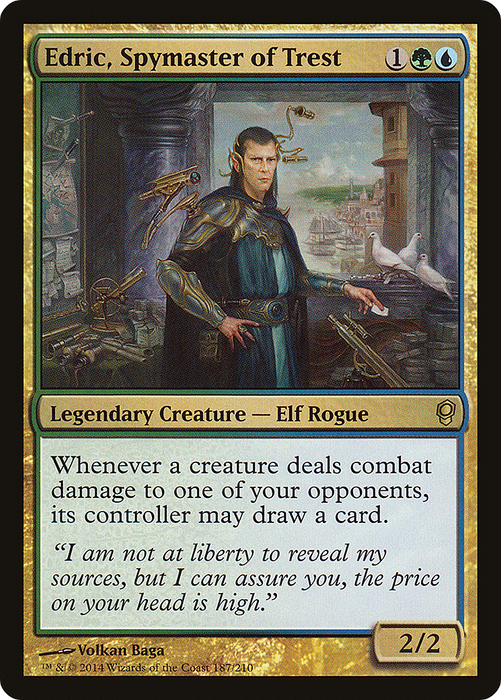 Edric, Spymaster of Trest (CNS-187) - rare - Foil