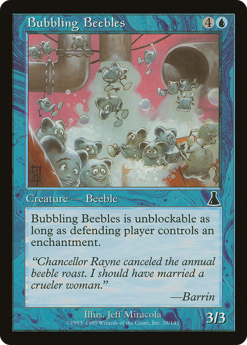 Bubbling Beebles (UDS-029) - common