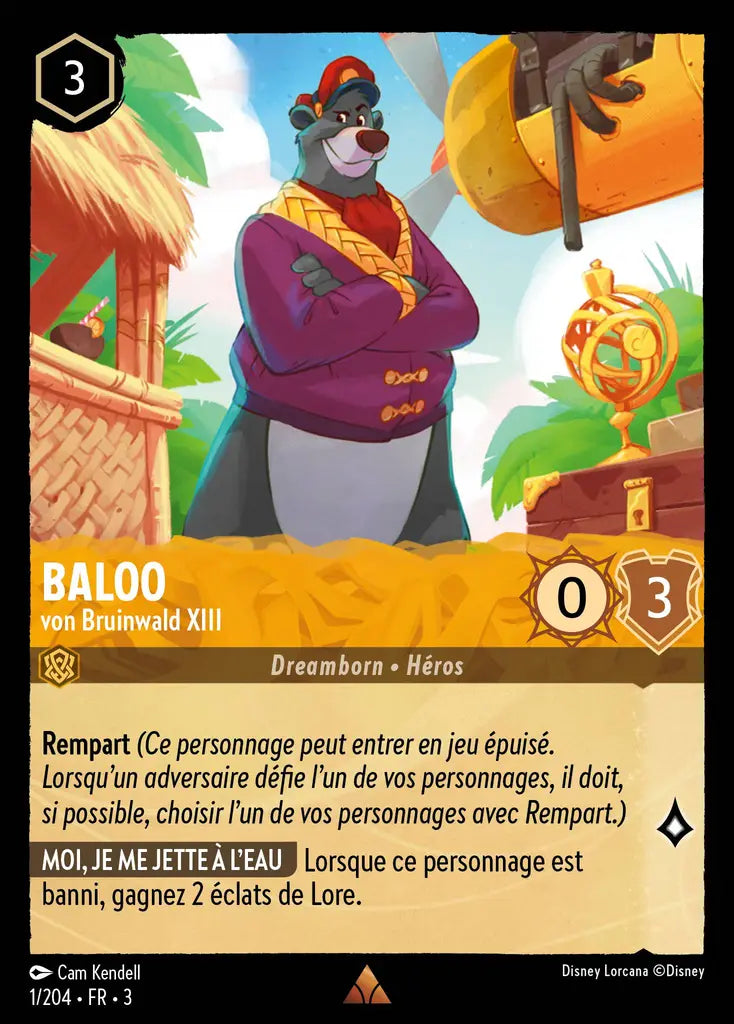 Baloo - von Bruinwald XIII (1/204) - Rare