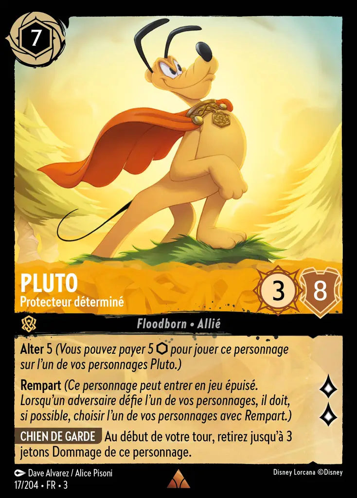 Pluto - Protecteur déterminé (17/204) - Rare