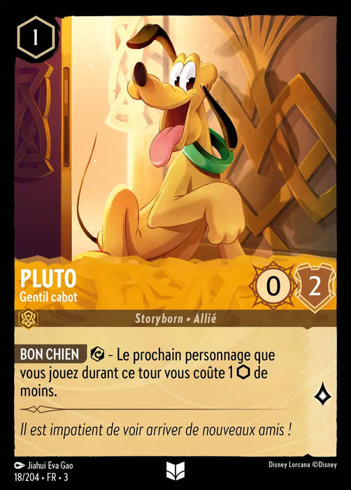 Pluto - Gentil cabot (18/204) - Inhabituelle