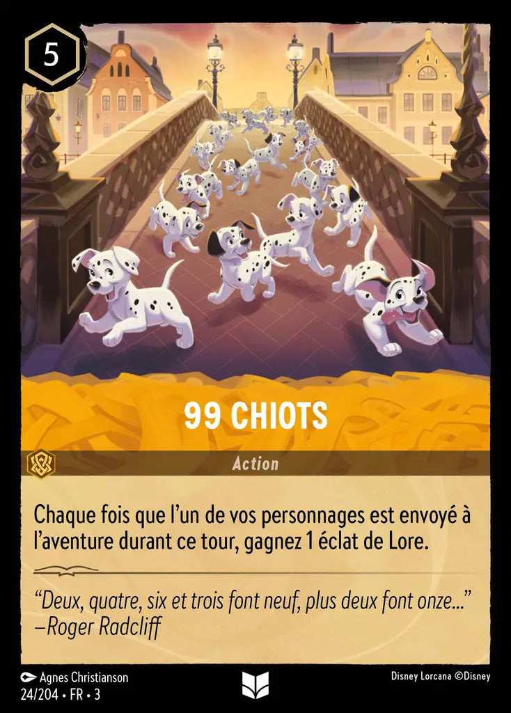 99 chiots (24/204) - Inhabituelle