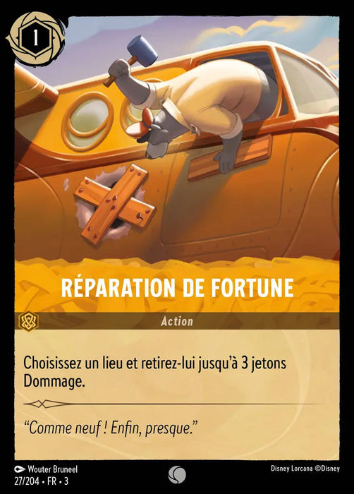 Réparation de fortune (27/204) - Commune - Cold Foil