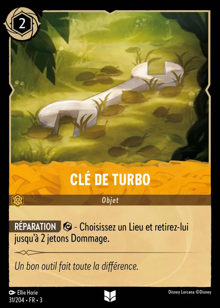 Clé de Turbo (31/204) - Inhabituelle